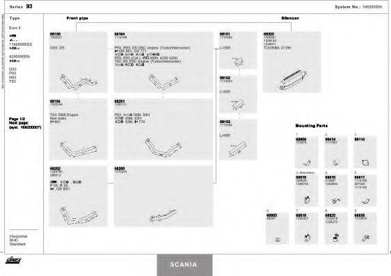 DINEX 168200006 Система випуску ОГ