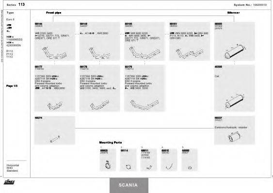 DINEX 168200010 Система випуску ОГ