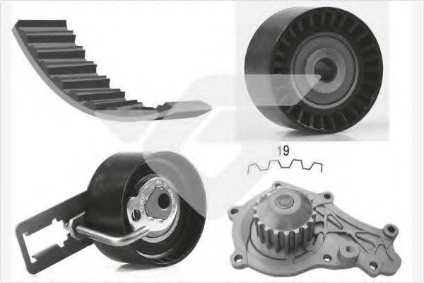 HUTCHINSON KH450WP64 Водяний насос + комплект зубчастого ременя