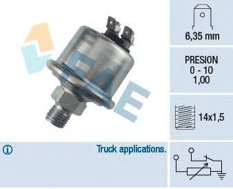 FAE 14980 Датчик, тиск олії