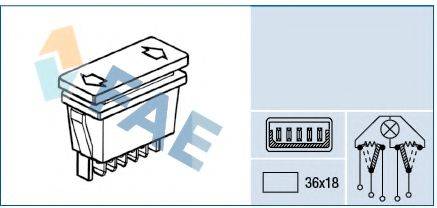 FAE 62650 Вимикач, склопідйомник