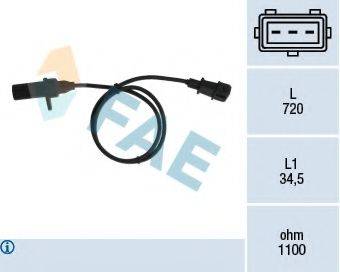 FAE 79006 Датчик частоти обертання, керування двигуном