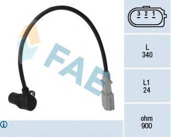 FAE 79198 Датчик імпульсів; Датчик частоти обертання, керування двигуном