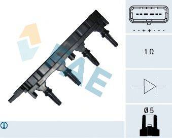 FAE 80277 Котушка запалювання