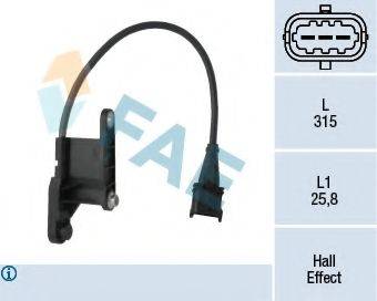 FAE 79121 Датчик, положення розподільного валу