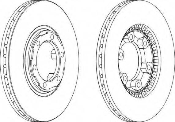 NECTO WN674 гальмівний диск