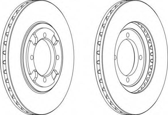 NECTO WN699 гальмівний диск