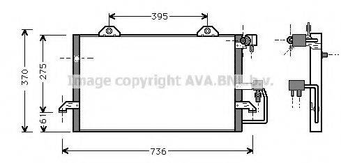 AVA QUALITY COOLING AI5118 Конденсатор, кондиціонер