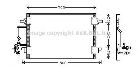 AVA QUALITY COOLING AI5175 Конденсатор, кондиціонер