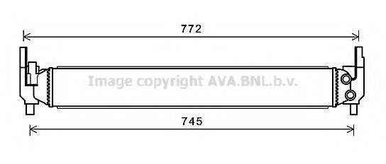 AVA QUALITY COOLING AIA2346 Радіатор, охолодження двигуна