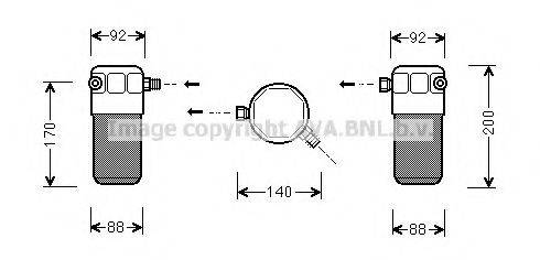 AVA QUALITY COOLING AID303 Осушувач, кондиціонер