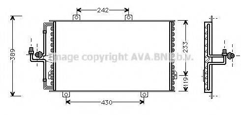 AVA QUALITY COOLING AL5060 Конденсатор, кондиціонер