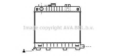 AVA QUALITY COOLING BW2041 Радіатор, охолодження двигуна