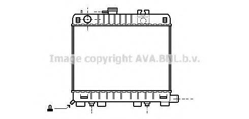 AVA QUALITY COOLING BW2042 Радіатор, охолодження двигуна