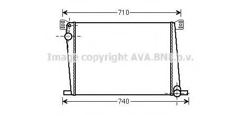 AVA QUALITY COOLING BW2356 Радіатор, охолодження двигуна