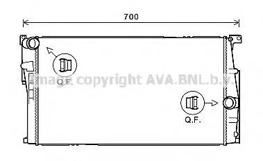 AVA QUALITY COOLING BW2446 Радіатор, охолодження двигуна