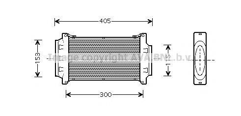 AVA QUALITY COOLING BWA4262 Інтеркулер