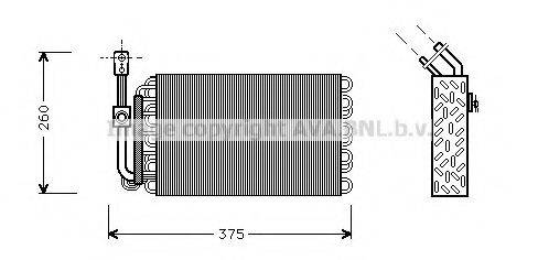 AVA QUALITY COOLING BWV002 Випарник, кондиціонер