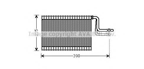 AVA QUALITY COOLING BWV365 Випарник, кондиціонер