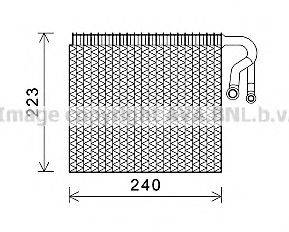 AVA QUALITY COOLING BWV403 Випарник, кондиціонер