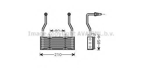 AVA QUALITY COOLING CN3022 масляний радіатор, моторне масло