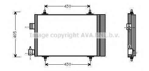 AVA QUALITY COOLING CN5173D Конденсатор, кондиціонер