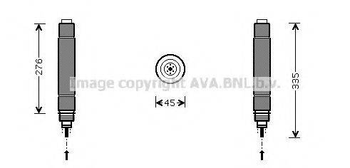 AVA QUALITY COOLING CND204 Осушувач, кондиціонер