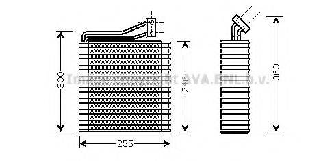 AVA QUALITY COOLING CRV040 Випарник, кондиціонер