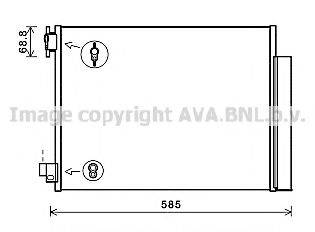 AVA QUALITY COOLING DA5011D Конденсатор, кондиціонер