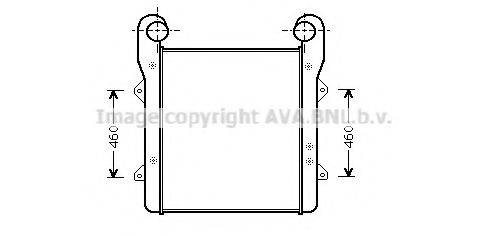 AVA QUALITY COOLING DF4009 Інтеркулер