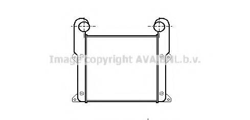 AVA QUALITY COOLING DF4012 Інтеркулер