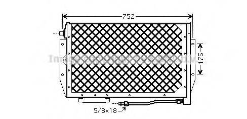 AVA QUALITY COOLING DF5032 Конденсатор, кондиціонер