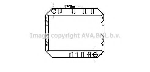 AVA QUALITY COOLING FD2014 Радіатор, охолодження двигуна