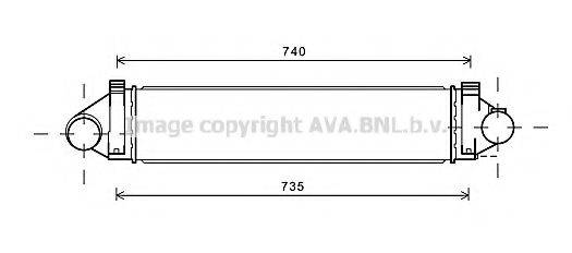 AVA QUALITY COOLING FD4494 Інтеркулер