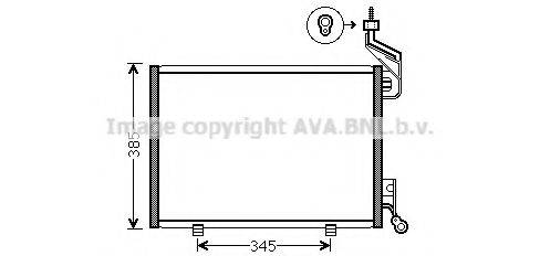 AVA QUALITY COOLING FD5444 Конденсатор, кондиціонер