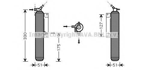 AVA QUALITY COOLING FDD390 Осушувач, кондиціонер