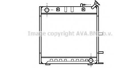 AVA QUALITY COOLING FT2052 Радіатор, охолодження двигуна