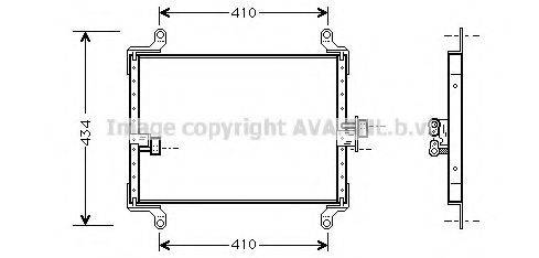 AVA QUALITY COOLING FT5206 Конденсатор, кондиціонер