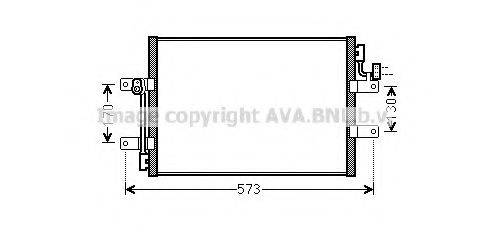 AVA QUALITY COOLING FT5393 Конденсатор, кондиціонер