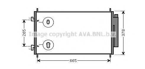 AVA QUALITY COOLING HDA5214D Конденсатор, кондиціонер