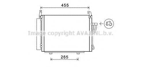 AVA QUALITY COOLING HY5245D Конденсатор, кондиціонер