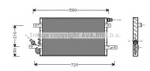 AVA QUALITY COOLING IS5020 Конденсатор, кондиціонер