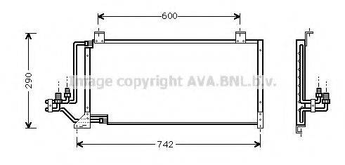 AVA QUALITY COOLING JE5006 Конденсатор, кондиціонер