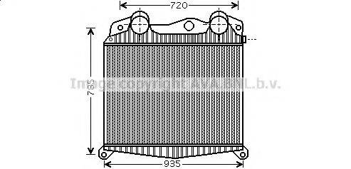 AVA QUALITY COOLING MN4018 Інтеркулер