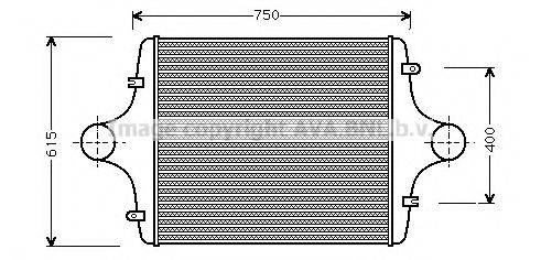 AVA QUALITY COOLING MN4027 Інтеркулер