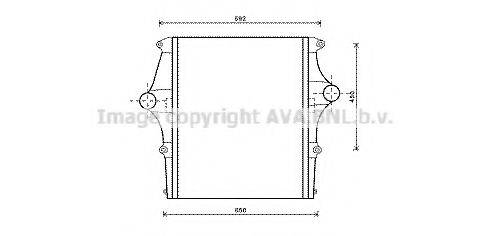 AVA QUALITY COOLING MN4064 Інтеркулер