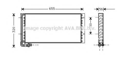 AVA QUALITY COOLING MN5011 Конденсатор, кондиціонер