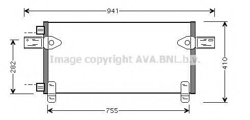 AVA QUALITY COOLING MN5020 Конденсатор, кондиціонер