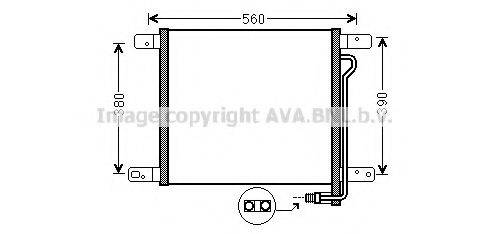 AVA QUALITY COOLING MN5053 Конденсатор, кондиціонер