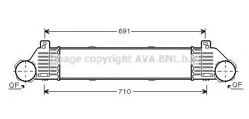 AVA QUALITY COOLING MSA4353 Інтеркулер